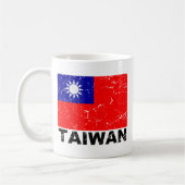 vlag van Taiwan Koffiemok (Links)