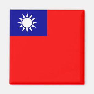 Vlag van Taiwan Magneet