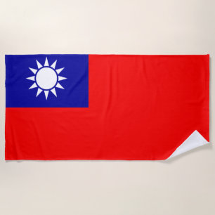 Vlag van Taiwan Strandlaken