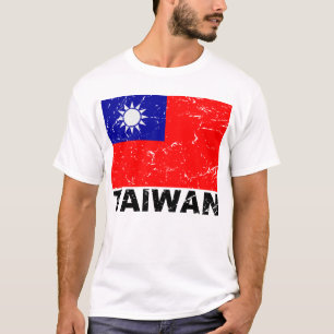  vlag van Taiwan T-shirt