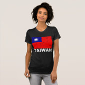 vlag van Taiwan T-shirt (Voorkant volledig)