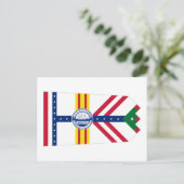 Vlag van Tampa, Florida Briefkaart (Staand voorkant)