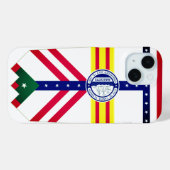 Vlag van Tampa (Florida) Case-Mate iPhone Case (Achterkant (horizontaal))