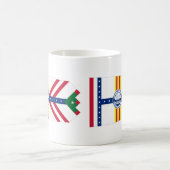 Vlag van Tampa, Florida Koffiemok (Center)