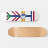 Vlag van Tampa, Florida Skateboard (Horizontaal)