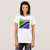 Vlag van Tanzania T-shirt (Voorkant volledig)