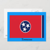 Vlag van Tennessee Briefkaart (Voorkant / Achterkant)