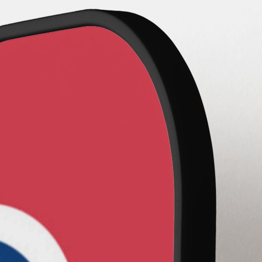 Vlag van Tennessee, VS Pickleball Paddle (Links Detail)