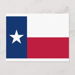 Vlag van Texas Briefkaart
