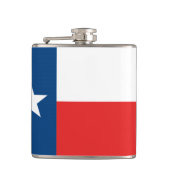 Vlag van Texas Heupfles (Voorkant)