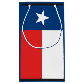 Vlag van Texas Klein Cadeauzakje (Achterkant)