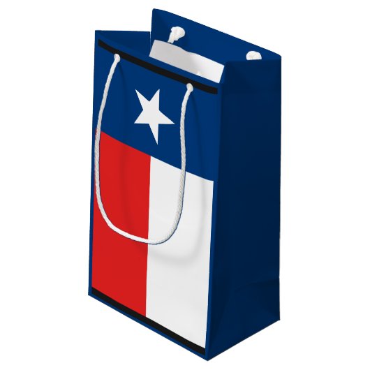 Vlag van Texas Klein Cadeauzakje (Achterkant Gekanteld)