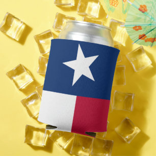 Vlag van Texas: Longhorns, de Texaanse eenzame ste Blikjeskoeler
