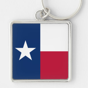 Vlag van Texas: Longhorns, de Texaanse eenzame ste Sleutelhanger