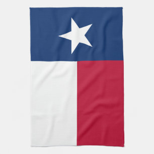 Vlag van Texas: Longhorns, de Texaanse eenzame ste Theedoek