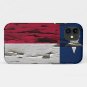 Vlag van Texas Paint Peel Case-Mate iPhone Case (Achterkant (horizontaal))