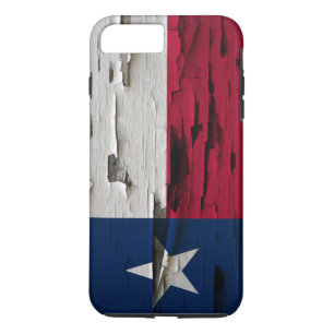 Vlag van Texas Paint Peel Kijk iPhone 8 Plus / 7 Plus Hoesje