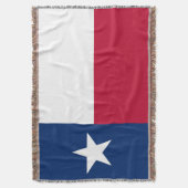 Vlag van Texas Patriotic Lone Star State Deken (Voorkant Verticaal)