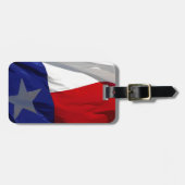 Vlag van Texas Pop Art Bagagelabel (Voorkant horizontaal)