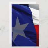 Vlag van Texas Pop Art Briefpapier (Voorkant / Achterkant)