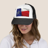 Vlag van Texas Pop Art Trucker Pet (In situ)
