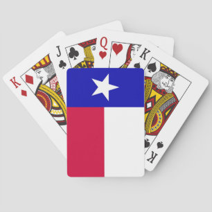Vlag van Texas-speelkaarten Pokerkaarten