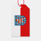Vlag van Thüringen Gift Labels Cadeaulabel (Achterkant)