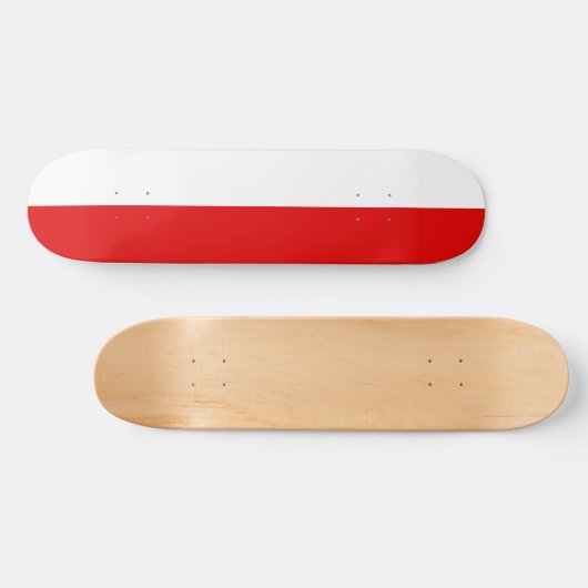 Vlag van Thüringen Skateboard (Horizontaal)