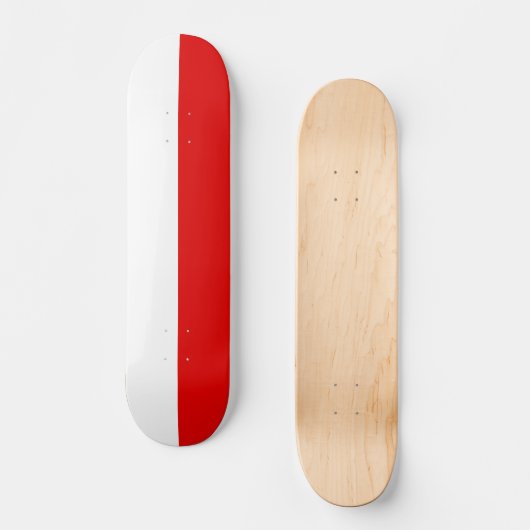 Vlag van Thüringen Skateboard (Voorkant)