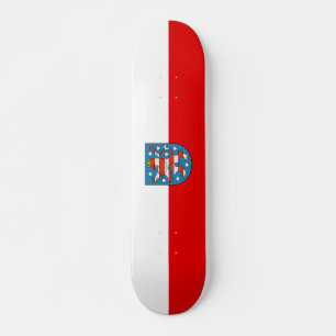 Vlag van Thüringen Skateboard