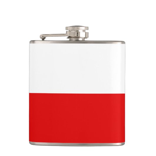 Vlag van Thuringia Flask Heupfles (Voorkant)