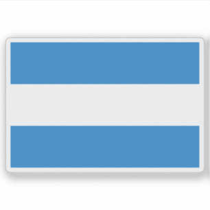 Vlag van Tienen, België Sticker