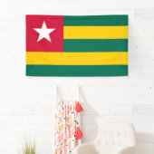 Vlag van Togo Spandoek (Insitu)
