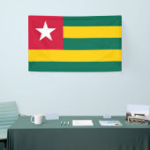 Vlag van Togo Spandoek (Beurs)