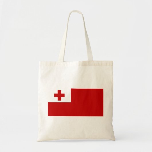 Vlag van Tonga Budget Tas (Voorkant)