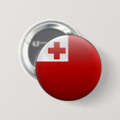 Vlag van Tonga Ronde Button 5,7 Cm (Voorkant /achterkant)