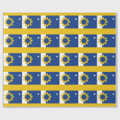 Vlag van Topeka, Kansas Cadeaupapier (Vlak)