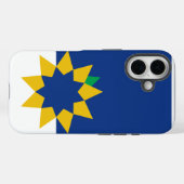 Vlag van Topeka, Kansas Case-Mate iPhone Case (Achterkant (horizontaal))