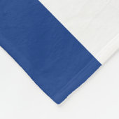 Vlag van Topeka, Kansas Fleece Deken (Hoek)