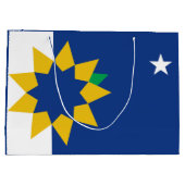 Vlag van Topeka, Kansas Groot Cadeauzakje (Achterkant)
