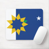 Vlag van Topeka, Kansas Muismat (Met muis)