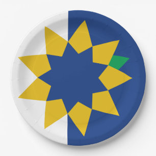 Vlag van Topeka, Kansas Papieren Bordje