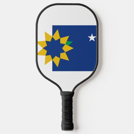 Vlag van Topeka, Kansas Pickleball Paddle (Voorkant)