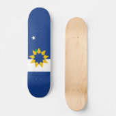 Vlag van Topeka, Kansas Skateboard (Voorkant)