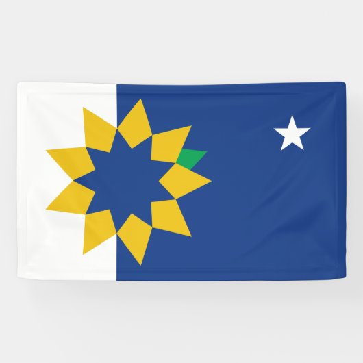 Vlag van Topeka (Kansas) Spandoek (Horizontaal)