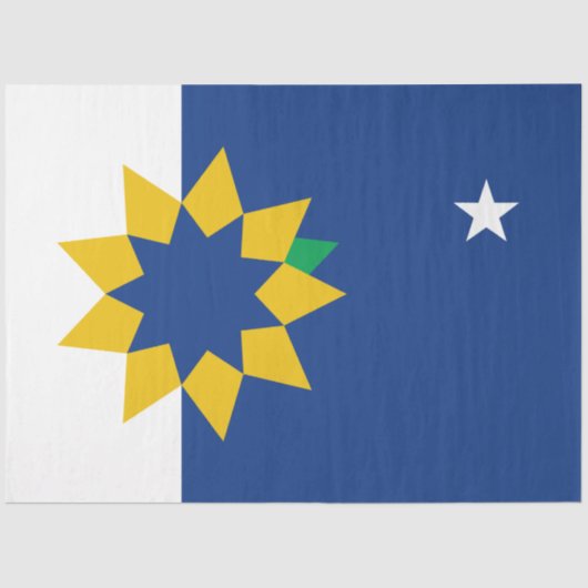 Vlag van Topeka (Kansas) Tissuepapier (Voorkant)