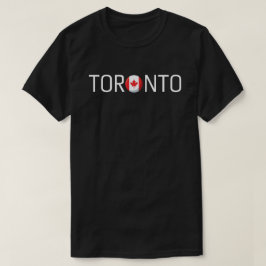 Vlag van Toronto Canada T-shirt