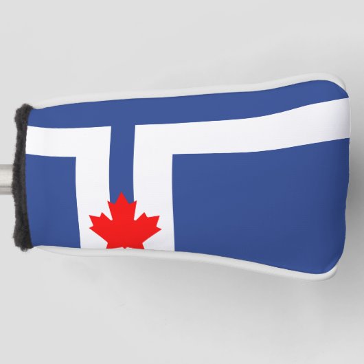 Vlag van Toronto, Ontario Golfheadcover (Voorkant)