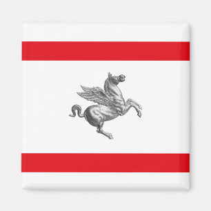 Vlag van Toscane, ITALIË Magneet