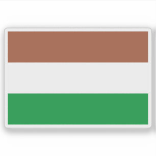 Vlag van Transkei, de Republiek Zuid-Afrika Sticker